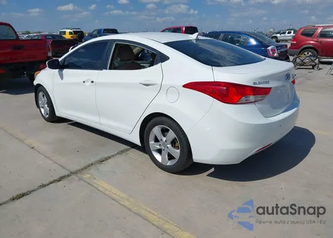 2013 Hyundai Elantra Gls из США, поврежденный, VIN 5NPDH4AE3DH274992